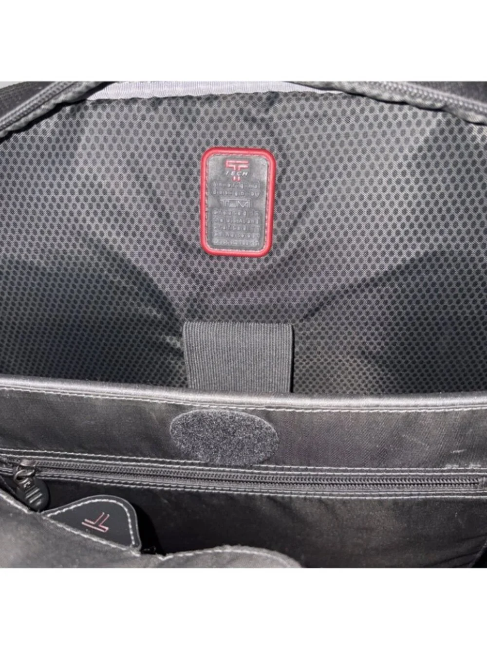 Tumi Tech Forsyth Laptop Backpack 5581D Nylon PVC Ballistic Bag Black-READ